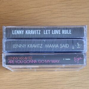 Lenny Kravitz - 80s & 90s Tapes (Lot of 3) 